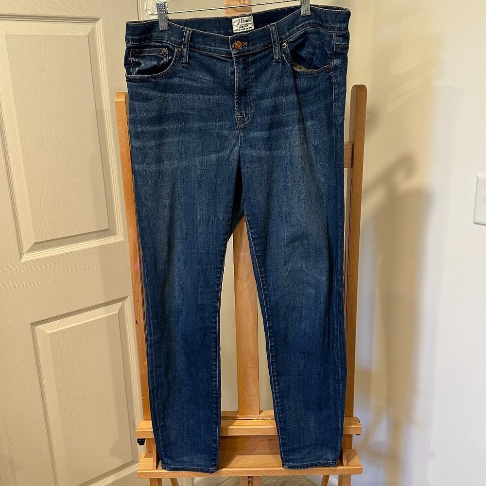 J. Crew Lookout High Rise Skinny Size 32 Excellent Condition